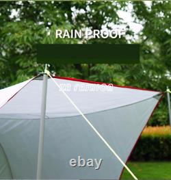 Portable Large Beach Canopy Waterproof Sun Shade Tent Shelter Outdoor Camping