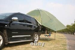 Portable Waterproof Car Rear Gazebo Tent Large SUV Car Awning Sun Shelter Canopy