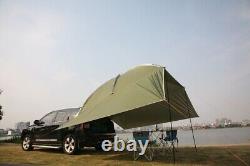 Portable Waterproof Car Rear Gazebo Tent Large SUV Car Awning Sun Shelter Canopy