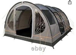 Portal Outdoors Gamma 5 Large Tunnel Tent with Roll-up Blinds, Fibreglass Poles