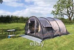 Portal Outdoors Gamma 5 Large Tunnel Tent with Roll-up Blinds, Fibreglass Poles