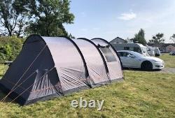 Portal Outdoors Gamma 5 Large Tunnel Tent with Roll-up Blinds, Fibreglass Poles