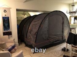 Portal Outdoors Gamma 5 Large Tunnel Tent with Roll-up Blinds, Fibreglass Poles