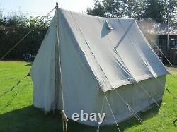 Pre War Vintage Canvas Tent Large 10x8ft Vscc Re-enactment Vintage Camping