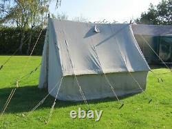 Pre War Vintage Canvas Tent Large 10x8ft Vscc Re-enactment Vintage Camping