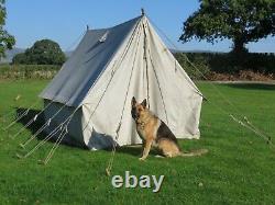 Pre War Vintage Canvas Tent Large 10x8ft Vscc Re-enactment Vintage Camping