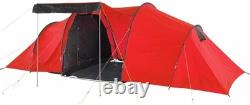 Pro Action 6 Man 3 Room Tunnel Camping Tent Higher The Figure Waterproof Tent