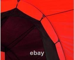 Pro Action 6 Man 3 Room Tunnel Camping Tent Higher The Figure Waterproof Tent