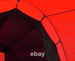 Pro Action 6 Person 3 Room Tunnel Tunnel Family Camping Tent