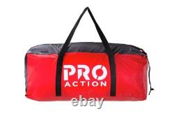 Pro Action 6 Person 3 Room Tunnel Tunnel Family Camping Tent