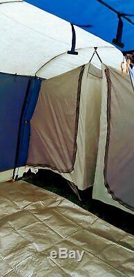 ProAction nevada 8 person Tent 3/4 rooms 300x (215 + 120 +120 + 215) x 200cm