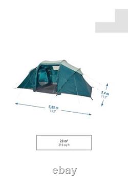 QUECHUA 4-Man Camping Tent Arpenaz 4.2