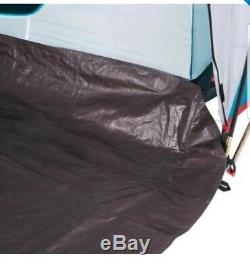 Quechua 4.2 Tent Four Man Two Sleeping Sections Large Living Area. Camping