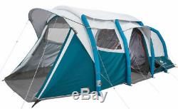 Quechua 6 Person Inflatable Family Tent 3 Room As 6.3
