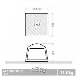 Quechua Arpenaz Base Fresh Large Camping Shelter 10 Man