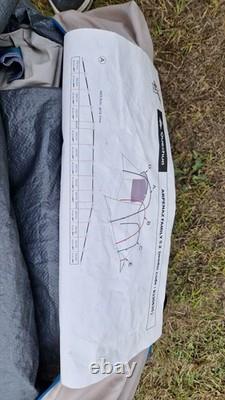 Quechua Arpenaz Family 5.2 tent 5 berth Decathlon in good used condition blue