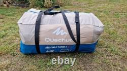 Quechua Arpenaz Family 5.2 tent 5 berth Decathlon in good used condition blue