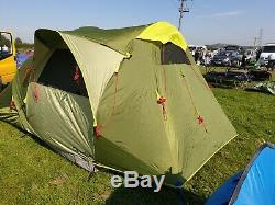 Quechua Base Seconds Family 4.1 pop up tents beige tall large Decathlon VGC