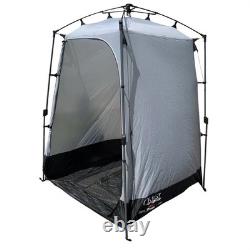 Quest Instant Utility Toilet Tent Grey Storage Festival Camping Camp Caravan