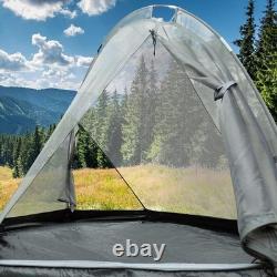 Quick Setup 2-Person Camping Tent with Two Doors Perfect for Hiking