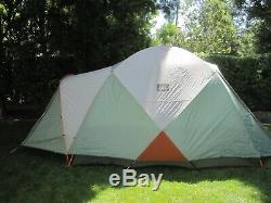 REI Base Camp 6 Camping Tent w Footprint & Fly w Large Vestibules Stargazing VGC