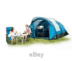 ROYAL PORTLAND AIR 4 PERSON TENT & CARPET & GROUNDSHEET camping family valdes