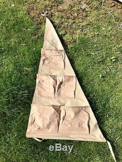 Randstad Bunzing (Polecat) 4 Berth Dutch Canvas Pyramid Tent With Large Awning