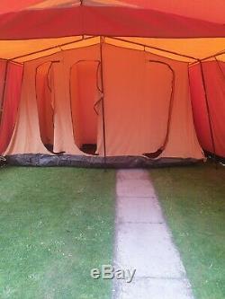 Retro Very Large Canvas Family Frame Tent