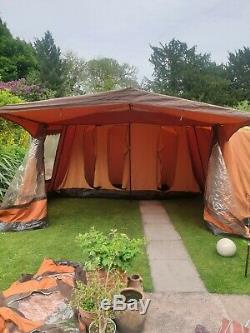 Retro Very Large Canvas Family Frame Tent