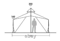 Robens Chinook Ursa Prs 8 Person Quick Pitch Tipi Base Camp Tent