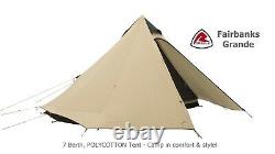 Robens Fairbanks Grande -2021 Model- 7 Berth, POLYCOTTON Tent Camp in comfort