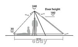 Robens Fairbanks Grande -2021 Model- 7 Berth, POLYCOTTON Tent Camp in comfort