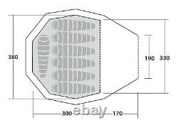 Robens Fairbanks Grande -2021 Model- 7 Berth, POLYCOTTON Tent Camp in comfort