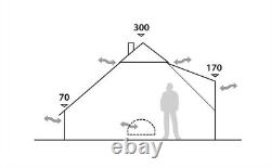 Robens Outback KLONDIKE Grande 9 Person Large Family Classic Bell Tent