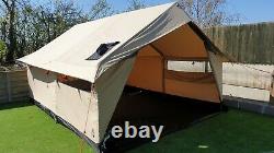 Robens Prospector cotton convas polycotton ridge mess tent large rustic steel