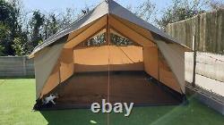 Robens Prospector cotton convas polycotton ridge mess tent large rustic steel