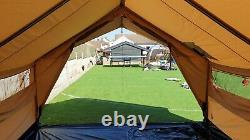 Robens Prospector cotton convas polycotton ridge mess tent large rustic steel