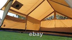 Robens Prospector cotton convas polycotton ridge mess tent large rustic steel