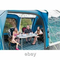 Royal Buckland 8 Large Berth Person Man Family Poled Tent with 4 Sleeping Areas