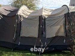 Royal Houston 6 Man Tent With Large Living Area, Full Height & Canopy