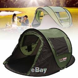 S/L Camping Automatic Instant Popup Tent 4 / 8 Person Waterproof Outdoor US