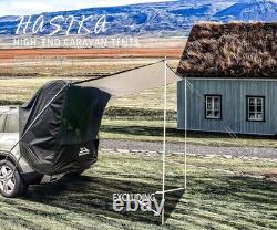 SUV Camping Tent Car Tailgate Shade Awning with Screen Net Waterproof 3000 MM