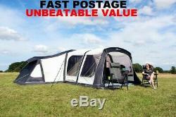 Show Large Outdoor Revolution Airedale Air Inflatable 12 Man Berth Person Tent