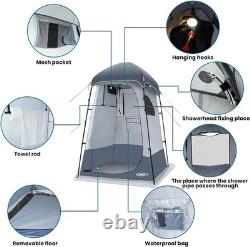 Shower Tent, Outdoor Camping Privacy Shelter-Dressing Changing Room-Portable Toi