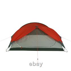 Silicone Biker 2 dome tent, 2 person tent waterproof 5000mm Orange-Red