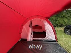 Six Person Two Bedroom Tunnel Tent Brand New Used Once Pro Action Red From Argos