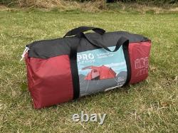 Six Person Two Bedroom Tunnel Tent Brand New Used Once Pro Action Red From Argos