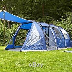 Skandika Canyon II 5 Person/man Family Tent Tunnel Large Camping Blue New
