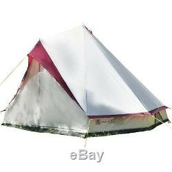 Skandika Comanche Bell /Teepee 6-8 Man Camping Tent Large Sewn-in Floor New