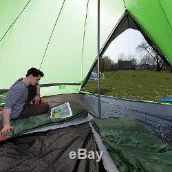 Skandika Comanche Tipi Teepee 8 Person/Man Camping Tent Large Sewn-in Floor New